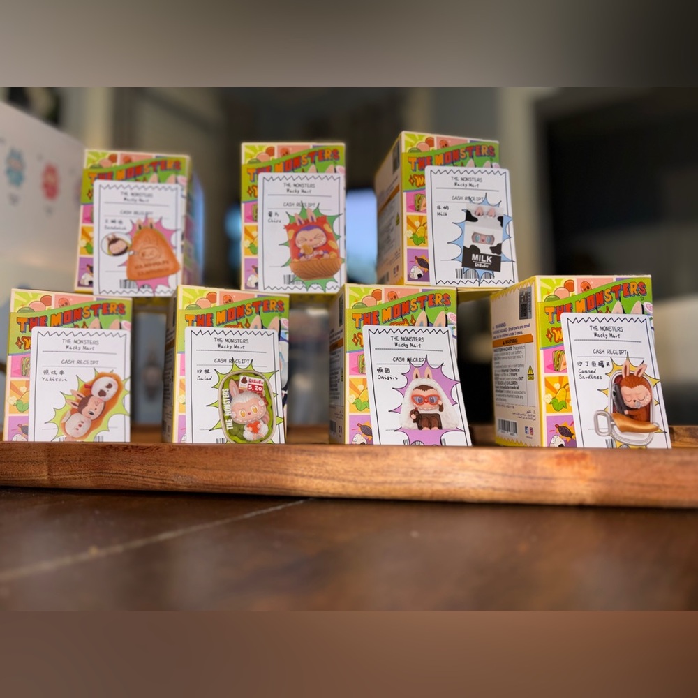 The Monsters wacky mart figures